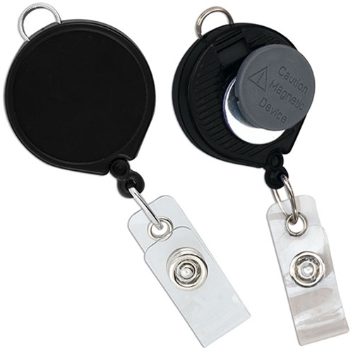 Non-Magnetic Badge Reel with Plastic Clip