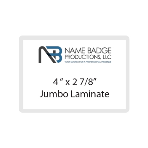 4" x 2 7/8" Jumbo Laminate