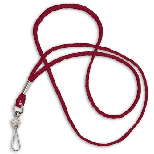 1/8" Braided Lanyard - Whistle Clip
